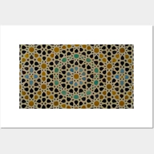 Morocco Islamic tile pattern 3 Posters and Art